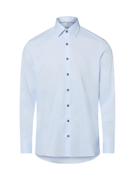 Zdjęcie produktu Olymp Level Five koszula biznesowa Mężczyźni Slim Fit Bawełna niebieski