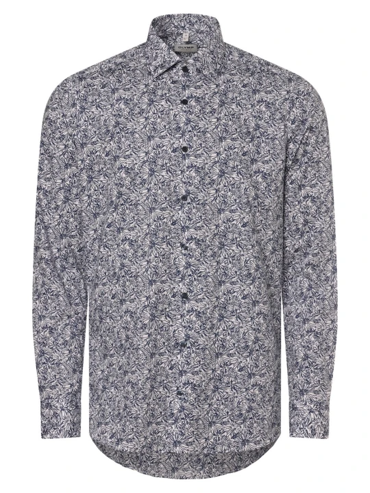 Zdjęcie produktu Olymp Level Five Koszula Mężczyźni Slim Fit Bawełna niebieski