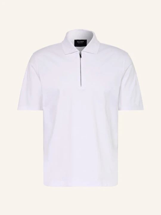 Zdjęcie produktu Olymp Signature Dzianinowa Koszulka Polo weiss BIAŁY