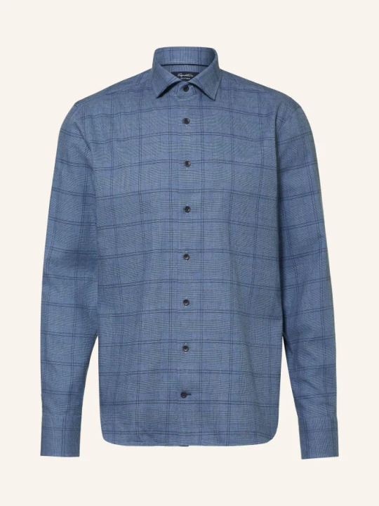 Zdjęcie produktu Olymp Signature Koszula Flanelowa O Swobodnym, Dopasowanym Kroju blau