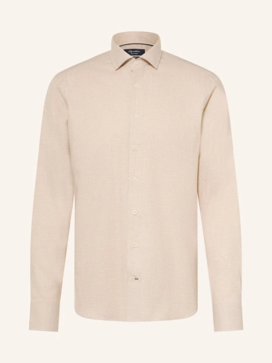 Zdjęcie produktu Olymp Signature Koszula O Kroju Tailored Fit beige