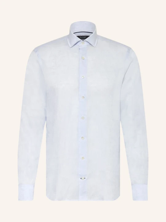 Zdjęcie produktu Olymp Signature Koszula Lniana Signature Casual Tailored Fit blau JASNONIEBIESKI