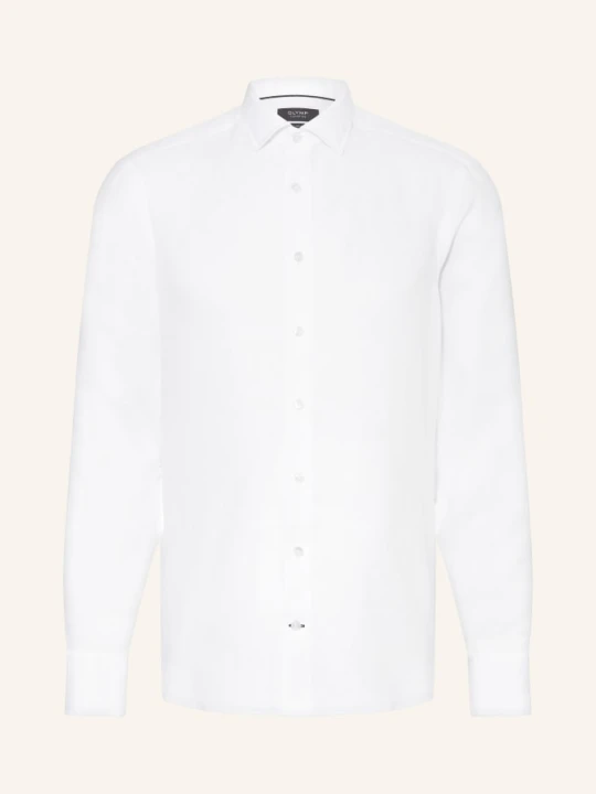 Zdjęcie produktu Olymp Signature Koszula Lniana Signature Casual Tailored Fit weiss BIAŁY