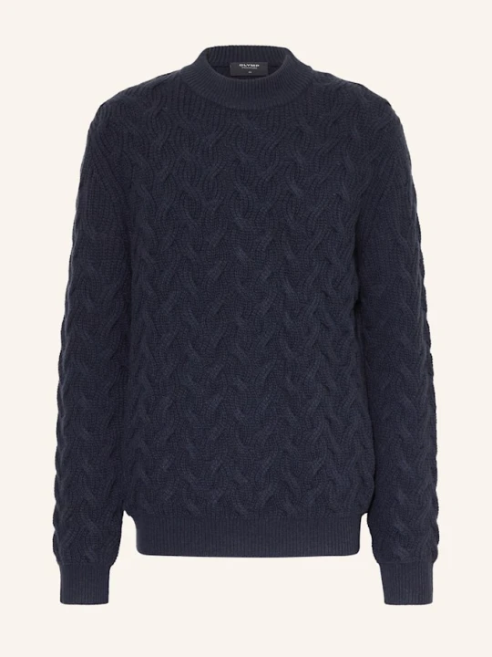Zdjęcie produktu Olymp Signature Sweter blau GRANATOWY