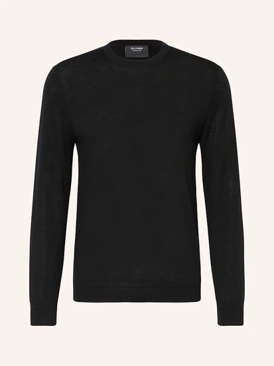 Zdjęcie produktu Olymp Signature Sweter schwarz CZARNY