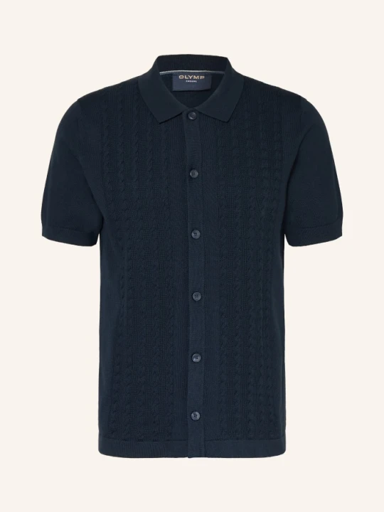 Zdjęcie produktu Olymp Sweter Z Dzianiny Casual Regular Fit blau GRANATOWY