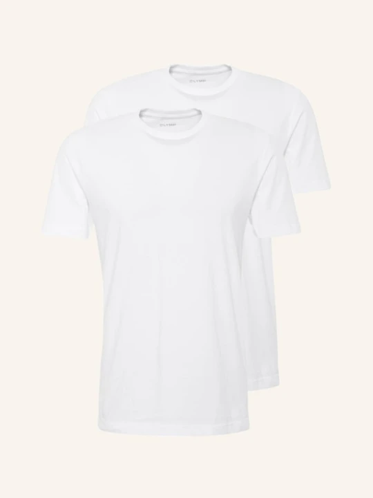 Zdjęcie produktu Olymp T-Shirt, 2 Szt. weiss BIAŁY