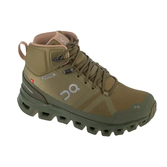 Zdjęcie produktu On Cloudrock Waterproof 2399245, Damskie, Zielone, buty trekkingowe, tkanina, rozmiar: 36