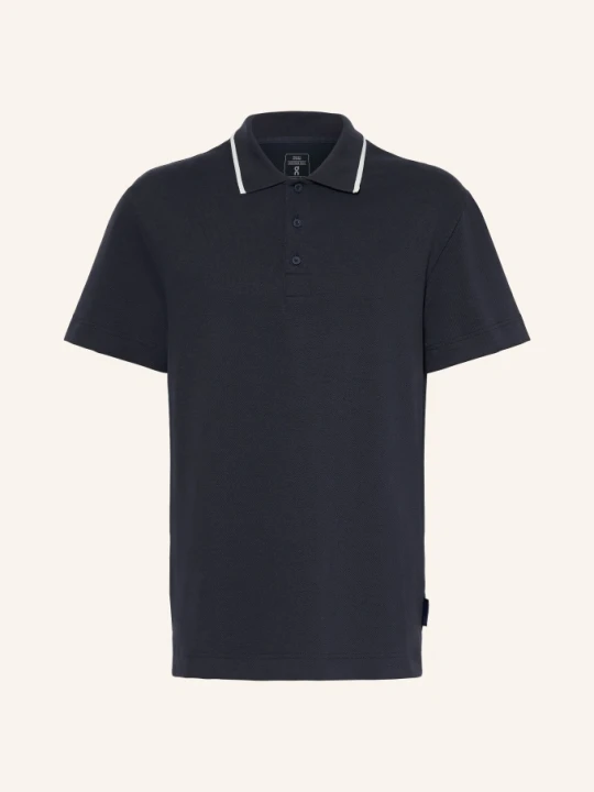 Zdjęcie produktu On Koszulka Polo Piqué Courtside blau GRANATOWY