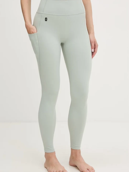 Zdjęcie produktu On legginsy do jogi damskie Studio zielony