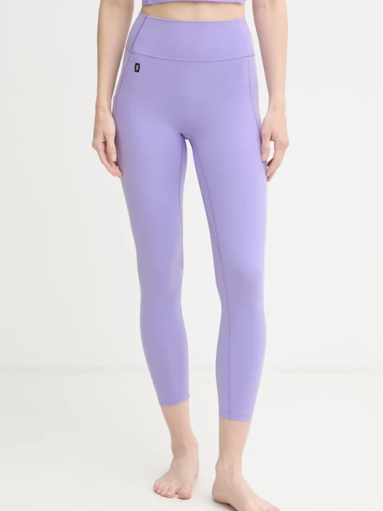 Zdjęcie produktu On legginsy do jogi damskie Studio fioletowy