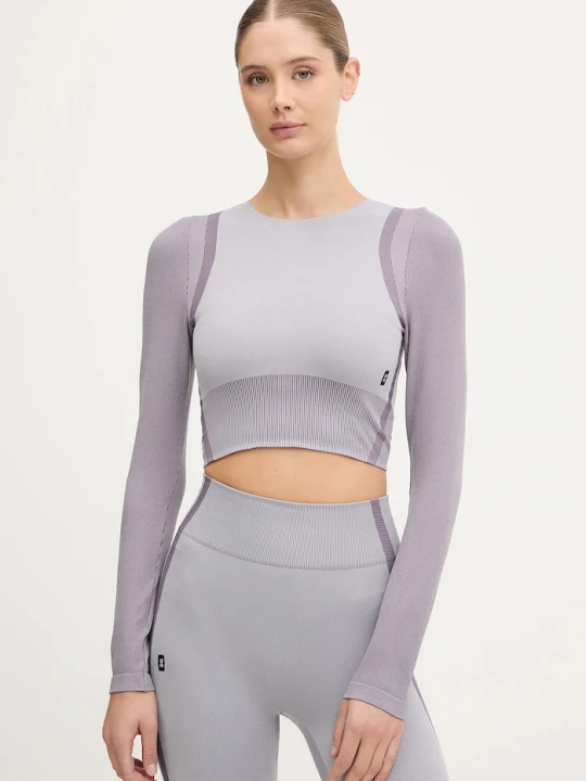 Zdjęcie produktu On longsleeve do jogi Studio fioletowy