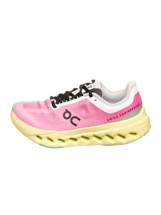 Zdjęcie produktu ON RUNNING Buty "Cloudsurfer next" w kolorze różowo-żółtym do biegania rozmiar: 37 On-running
