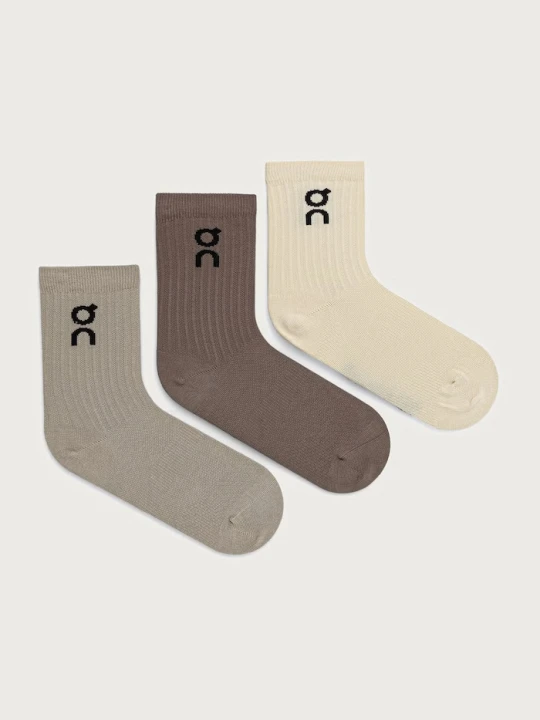 Zdjęcie produktu On skarpety sportowe 3-pack brązowy