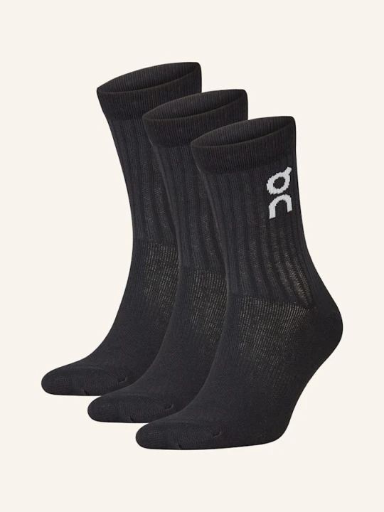 Zdjęcie produktu On Skarpety Sportowe 3 Szt. schwarz 0553 BLACK