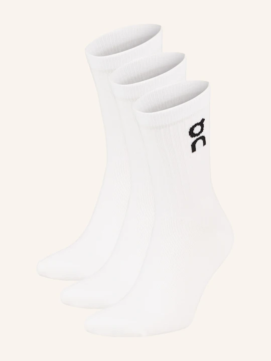 Zdjęcie produktu On Skarpety Sportowe 3 Szt. weiss 0069 WHITE