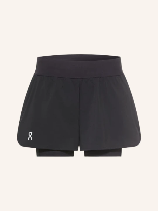 Zdjęcie produktu On Szorty Tenisowe 2 W 1 Court schwarz CZARNY