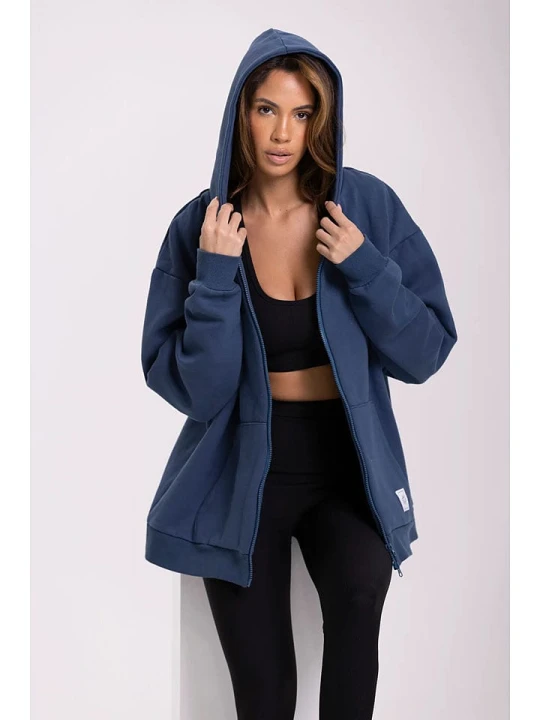 Zdjęcie produktu Onamaste Bluza "Flow" w kolorze niebieskim rozmiar: S / M