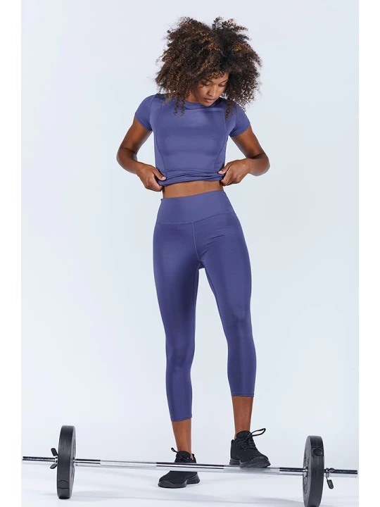 Zdjęcie produktu Onamaste Legginsy sportowe w kolorze niebieskim rozmiar: L / XL
