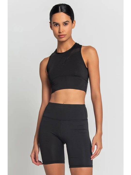 Zdjęcie produktu Onamaste Szorty sportowe "Jamie" w kolorze czarnym rozmiar: L / XL