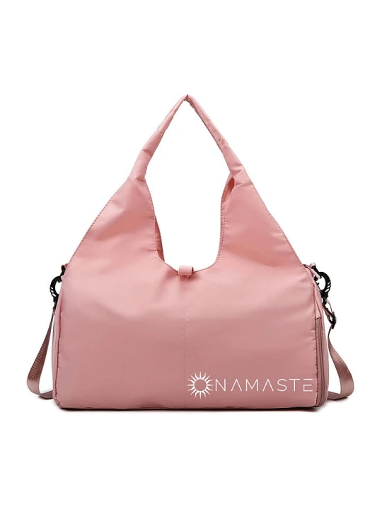 Zdjęcie produktu Onamaste Torba w kolorze jasnoróżowym do jogi - 20 x 12 x 3 cm rozmiar: onesize