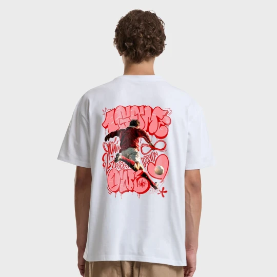 Zdjęcie produktu One Game One Love Oversize Tee Mister Tee biały