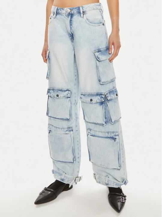 Zdjęcie produktu One Teaspoon Jeansy Epic 26245 Niebieski Cargo Fit