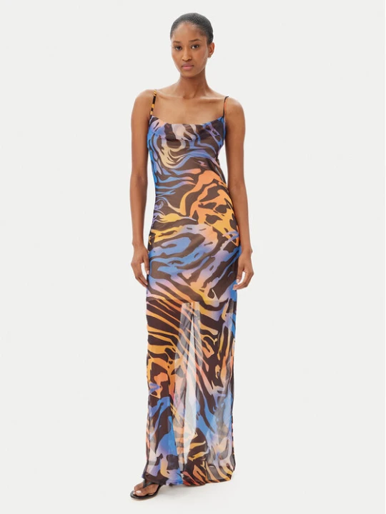 Zdjęcie produktu One Teaspoon Sukienka letnia Jagger 27066 Kolorowy Relaxed Fit