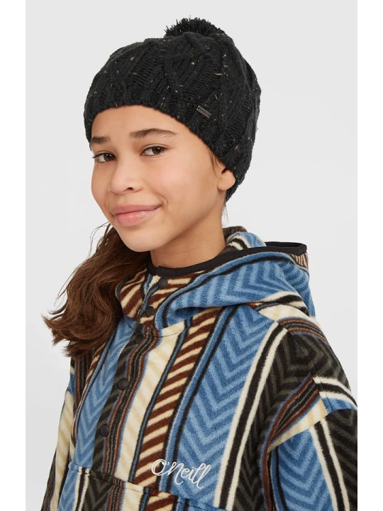Zdjęcie produktu O'Neill Czapka beanie "Nora" w kolorze czarnym ze wzorem rozmiar: onesize