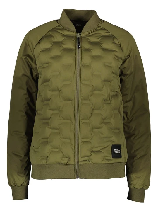 Zdjęcie produktu O'Neill Kurtka pikowana "Tech Weld" w kolorze khaki rozmiar: XL