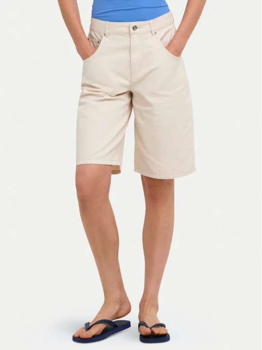 Zdjęcie produktu ONLY Bermudy Mate 15374734 Kremowy Loose Fit