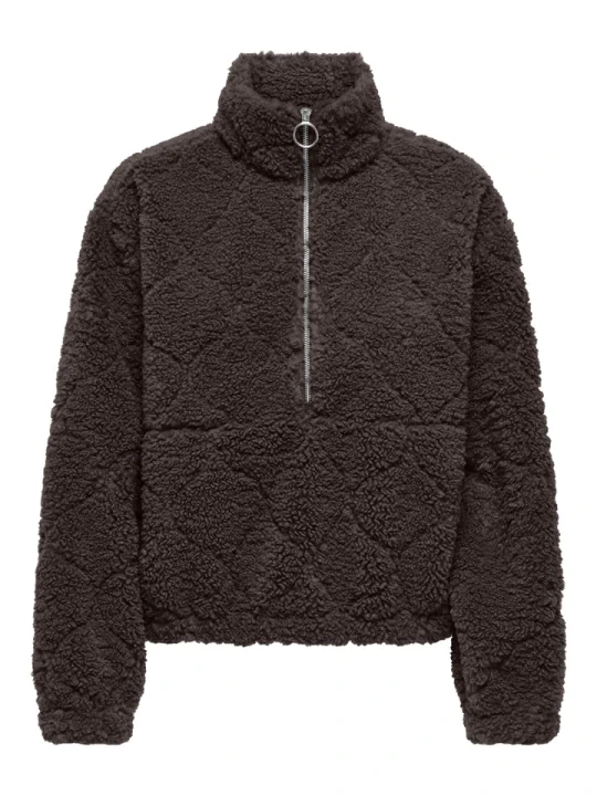 Zdjęcie produktu ONLY Bluza polarowa w kolorze ciemnobrązowym rozmiar: XL