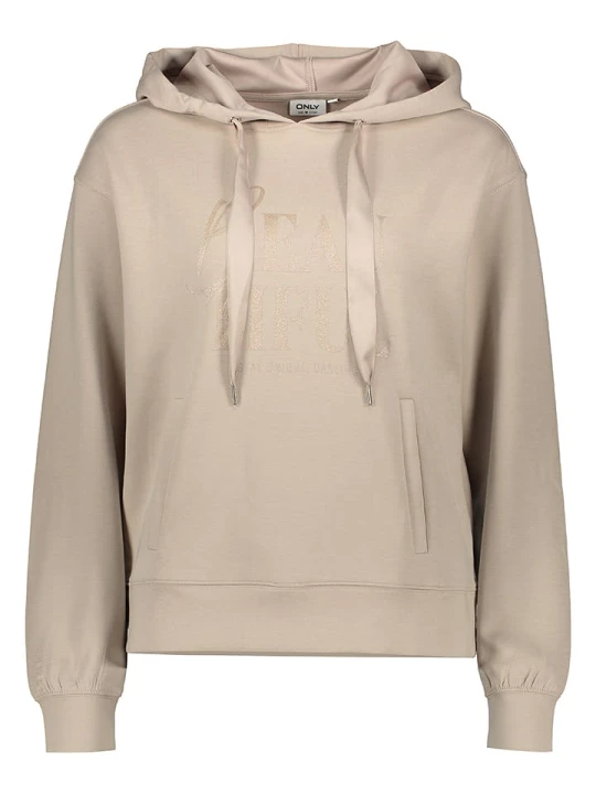Zdjęcie produktu ONLY Bluza w kolorze beżowym rozmiar: L