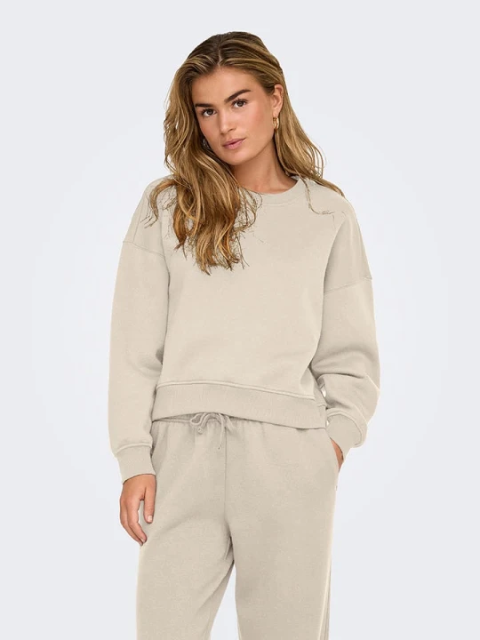 Zdjęcie produktu ONLY Bluza w kolorze beżowym rozmiar: XL