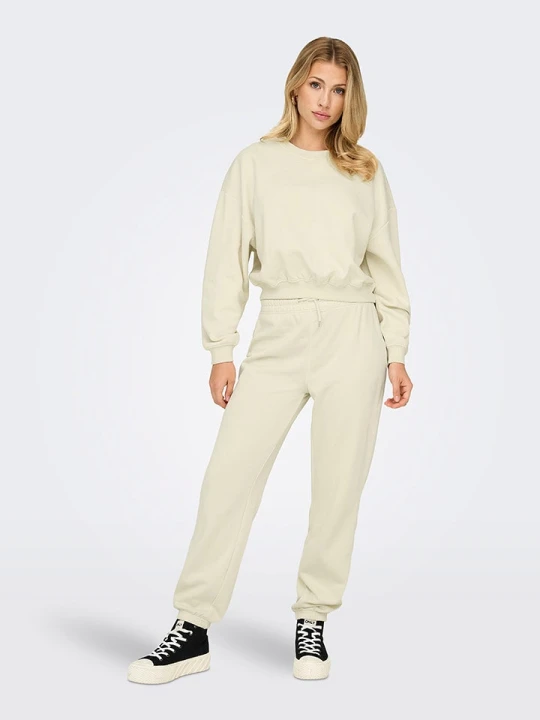 Zdjęcie produktu ONLY Bluza w kolorze beżowym rozmiar: XL