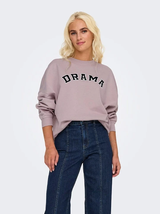 Zdjęcie produktu ONLY Bluza w kolorze jasnoróżowym rozmiar: L