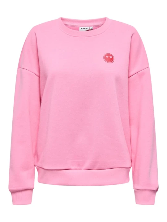 Zdjęcie produktu ONLY Bluza w kolorze jasnoróżowym rozmiar: L