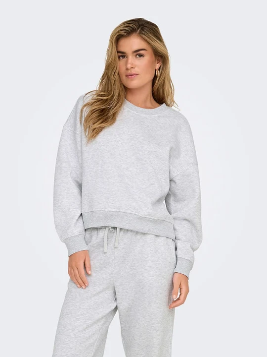 Zdjęcie produktu ONLY Bluza w kolorze jasnoszarym rozmiar: L