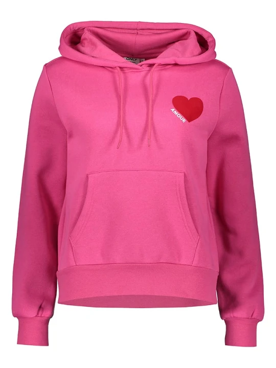 Zdjęcie produktu ONLY Bluza w kolorze różowym rozmiar: S