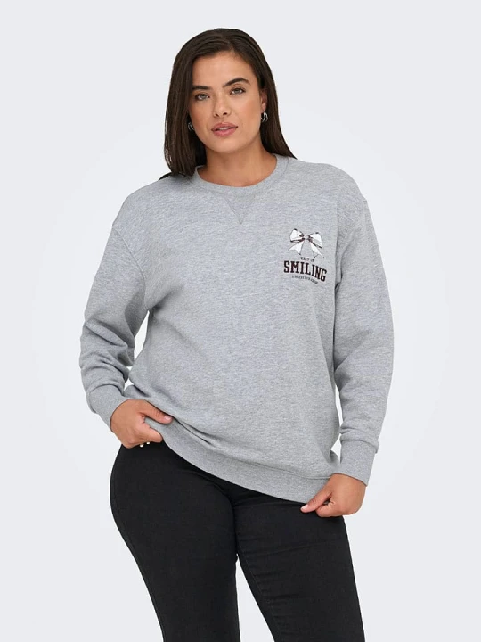 Zdjęcie produktu ONLY Bluza w kolorze szarym rozmiar: 42/44