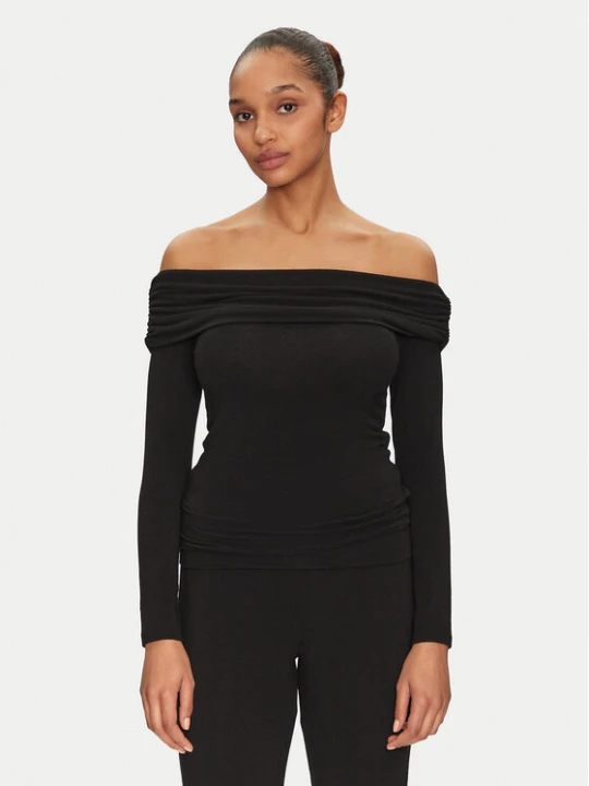 Zdjęcie produktu ONLY Bluzka Glamour 15339759 Czarny Slim Fit