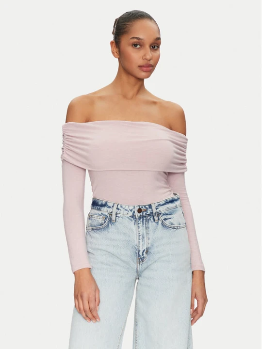 Zdjęcie produktu ONLY Bluzka Glamour 15339759 Różowy Slim Fit