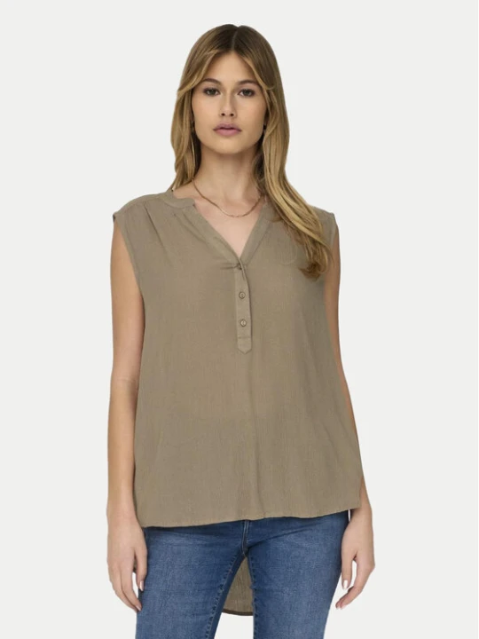 Zdjęcie produktu ONLY Bluzka Jette 15213420 Brązowy Regular Fit