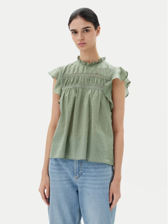 Zdjęcie produktu ONLY Bluzka Katti 15337637 Zielony Regular Fit