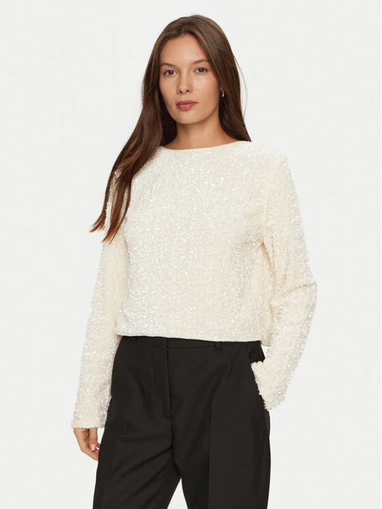 Zdjęcie produktu ONLY Bluzka Lanika 15339412 Écru Regular Fit Kremowy