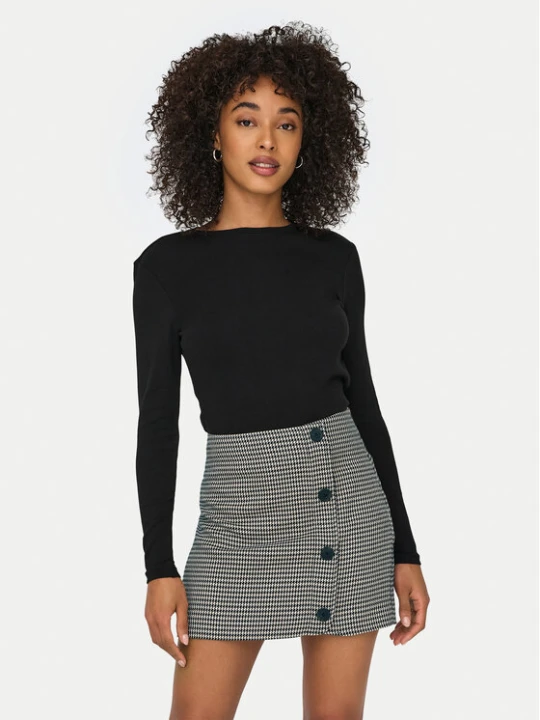 Zdjęcie produktu ONLY Bluzka Riley 15323159 Czarny Slim Fit
