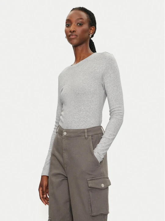 Zdjęcie produktu ONLY Bluzka Riley 15323159 Szary Slim Fit