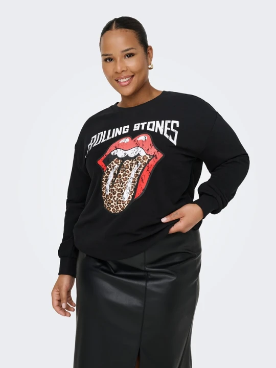 Zdjęcie produktu ONLY Carmakoma Bluza w kolorze czarnym rozmiar: 42 / 44