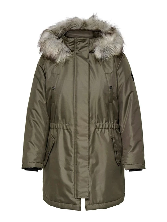 Zdjęcie produktu ONLY Carmakoma Parka w kolorze khaki rozmiar: 54