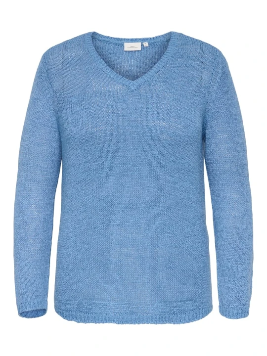 Zdjęcie produktu ONLY Carmakoma Sweter w kolorze niebieskim rozmiar: M-46 / 48